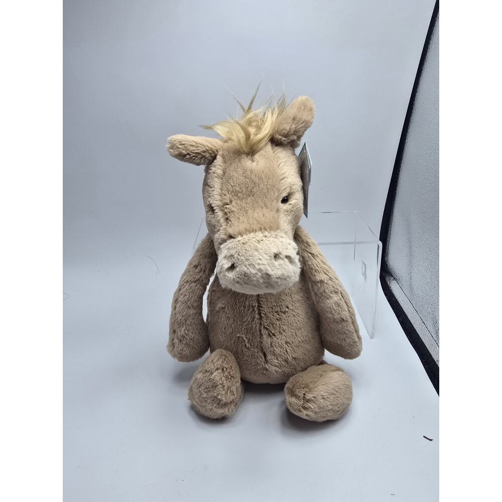Jellycat Medium Bashful Pony NWT RETIRED Horse plush